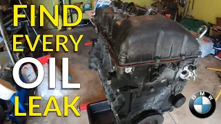 How To Find Every Oil Leak On Your Car - BMW N52 Engine