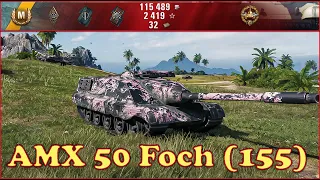 AMX 50 Foch (155) - World of Tanks UZ Gaming