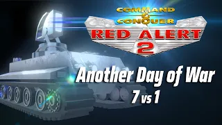 Red Alert 2 | Another War Day | (7 vs 1 + Superwepaons)