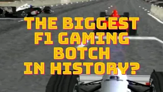 The BIGGEST F1 gaming BOTCH ever! Formula 1 98 (PlayStation/PS1) - honest review and play through.