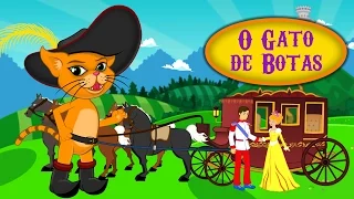 O Gato de Botas -  Historia completa - Desenho animado infantil com Os Amiguinhos