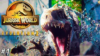 РЕЛИЗ НОВОГО JWE | JURASSIC WORLD EVOLUTION 2 ► Прохождение 1 Серия