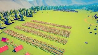 CAN 800x PERSIAN ARMY CAPTURE KNIGHTS VILLAGE? - Totally Accurate Battle Simulator TABS