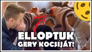 ELLOPTUK GERY KOCSIJÁT!