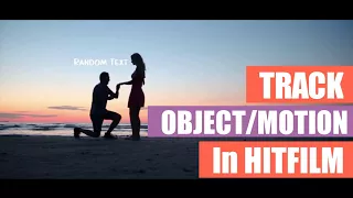 How To Track Object & Add Text In HitFilm Express