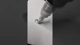 Silver Marker! ✨🤩 #satisfying #asmr #artistomg