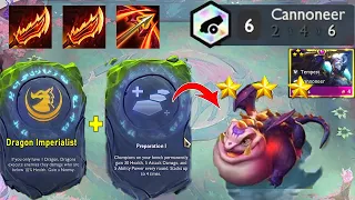 Preparation + Dragon imperialist = Instant Execute ~ 6 Cannoneer 3 Star Nomsy + 3 Star Graves S7.5