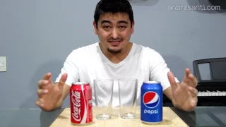 COCA-COLA vs. PEPSI O Teste Definitivo - Comparações #2 - André Santi