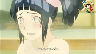 Sakura siente envidia por los pechos de hinata.. naruto intenta espiar