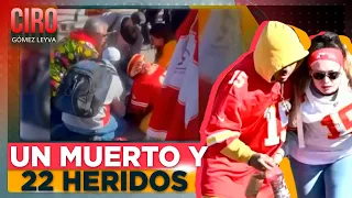 Festejo de los “Chiefs” de Kansas City terminó en balacera; hay un muerto y 22 heridos | Ciro