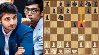 4... f5 in Ruy Lopez!? || Vidit vs Praggnanandhaa || Round 3 || FIDE Candidates (2024)