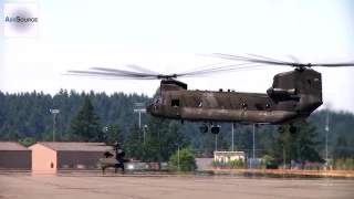 National Guard UH-60 Blackhawk & CH-47 Chinook Called Up for Eastern Washington Wildfires