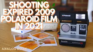 Shooting Expired 2009 Polaroid Film in 2021