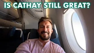 Cathay Pacific A350-1000 Premium Economy Trip Report