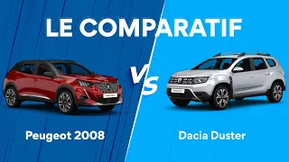 Comparatif Peugeot 2008 - Dacia Duster : Le match du besoin contre l’envie