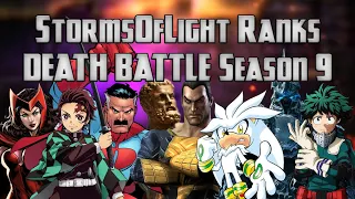 StormsOfLight Ranks DEATH BATTLE Season 9