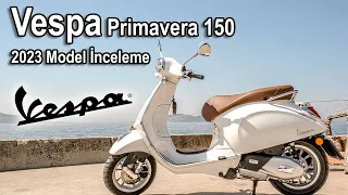 Vespa Primavera 150 Review - 2023 Model Vespa Motorcycle Review