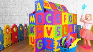 Alphabet Song for Kids by Katya and Dima