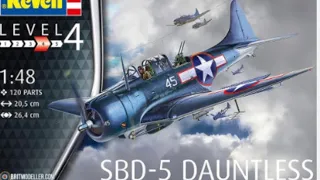 REVELL 1-48 SBD-5 DAUNTLESS