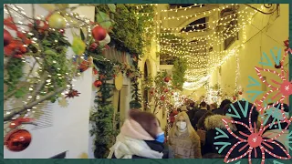A Christmas town in Italy ✨ Locorotondo 🎄 Puglia walking tour in 4k