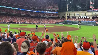 Carlos Correa ALCS Home Run In-Person Game 1 Winning 7th Inning