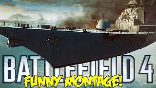 Battlefield 4 Funny Montage!  Racing Boat FAIL , Quick Smaws & More (BF4 Funny Moments)