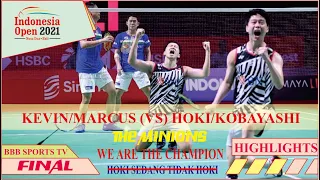 CHAMPIONS || Marcus Gideon/Kevin Sanjaya vs Takuro Hoki/Yugo Kobayashi | Final Indonesia Open 2021