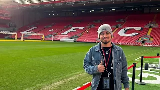 American first time at Liverpools Anfield 🔴