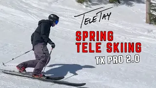 Spring Skiing Telemark Cruising on the TX Pro 2.0