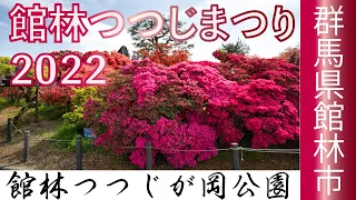 館林つつじまつり2022　館林つつじが岡公園【群馬県館林市花山】