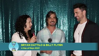 Day of Days Interview 2023: Billy Flynn & Bryan Dattilo