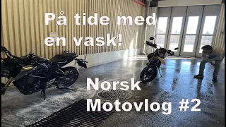På tide med en vask! Norsk Motovlog #2