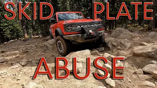 Abusing the skid plates - Stock Bronco takes on MSV and Coney Flats