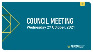 Council Meeting - 27 October 2021