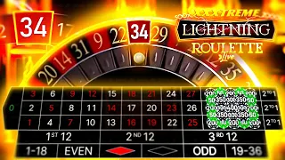 I PLAYED HIGH ROLLER LIGHTNING ROULETTE!! ($5,000 BETS)