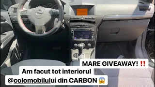 MI-AM FACUT INTERIORUL DE CARBON - AM DEMONTAT TOATA MASINA!!!