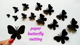 How to make a Beautiful Paper Butterfly Cutting ✂️ 🦋/DIY Paper Craft ideas 😊