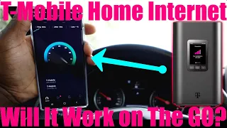 NEW T-Mobile 5G Home Internet | Will It work on the Go?