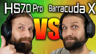 RAZER Barracuda X VS Corsair HS70 Pro | Mic test and Quick Comparison