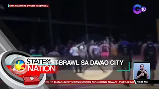 Basket-brawl sa Davao City | SONA