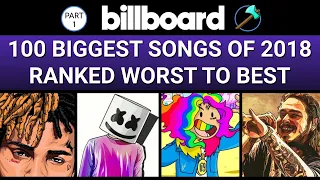 100 Biggest Hit Songs of 2018: Ranked Worst to Best - Part 1 by Diamond Axe Studios Music