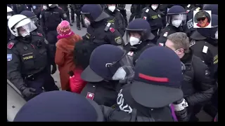 Polizei Kessel - Wien 31.01.2021