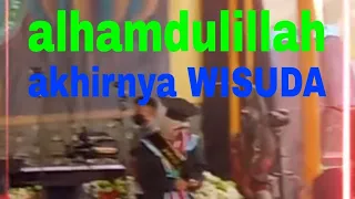 Wisuda JUMIRAH SPd. STIT AL HIKMAH WAY KANAN