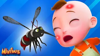 Mosquito Song | Mosquito, Go Away! | Nursery Rhymes & Kids Songs | Minibus