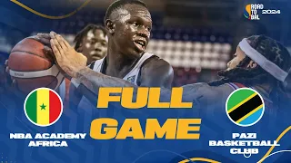 NBA Academy Africa v Pazi Club | Full Basketball Game |Africa Champions Clubs ROAD TO B.A.L. 2024