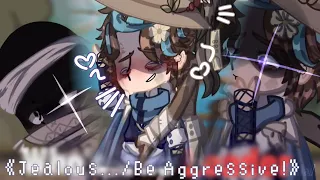 •~[Jealous.../Be Aggressive!]~• || Meme || Gacha Nox (feat: Лололошка, Абди, Бурис)《13 огней》