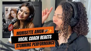 Vocal Coach Reacts to Morissette Amon's Stunning 'Rise Up' Performance on Wish 107.5 Bus 😍🎤