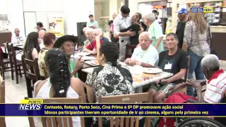 Porto Seco participa de passeio com Anciões