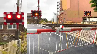 Damaged Barrier at Barlby Level Crossing, North Yorkshire
