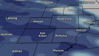 1 more day of sun before winter storm hits Metro Detroit Friday